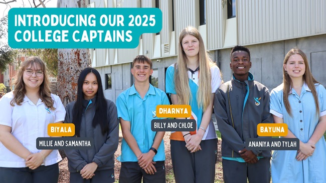 Introducing our 2025 College Captains web